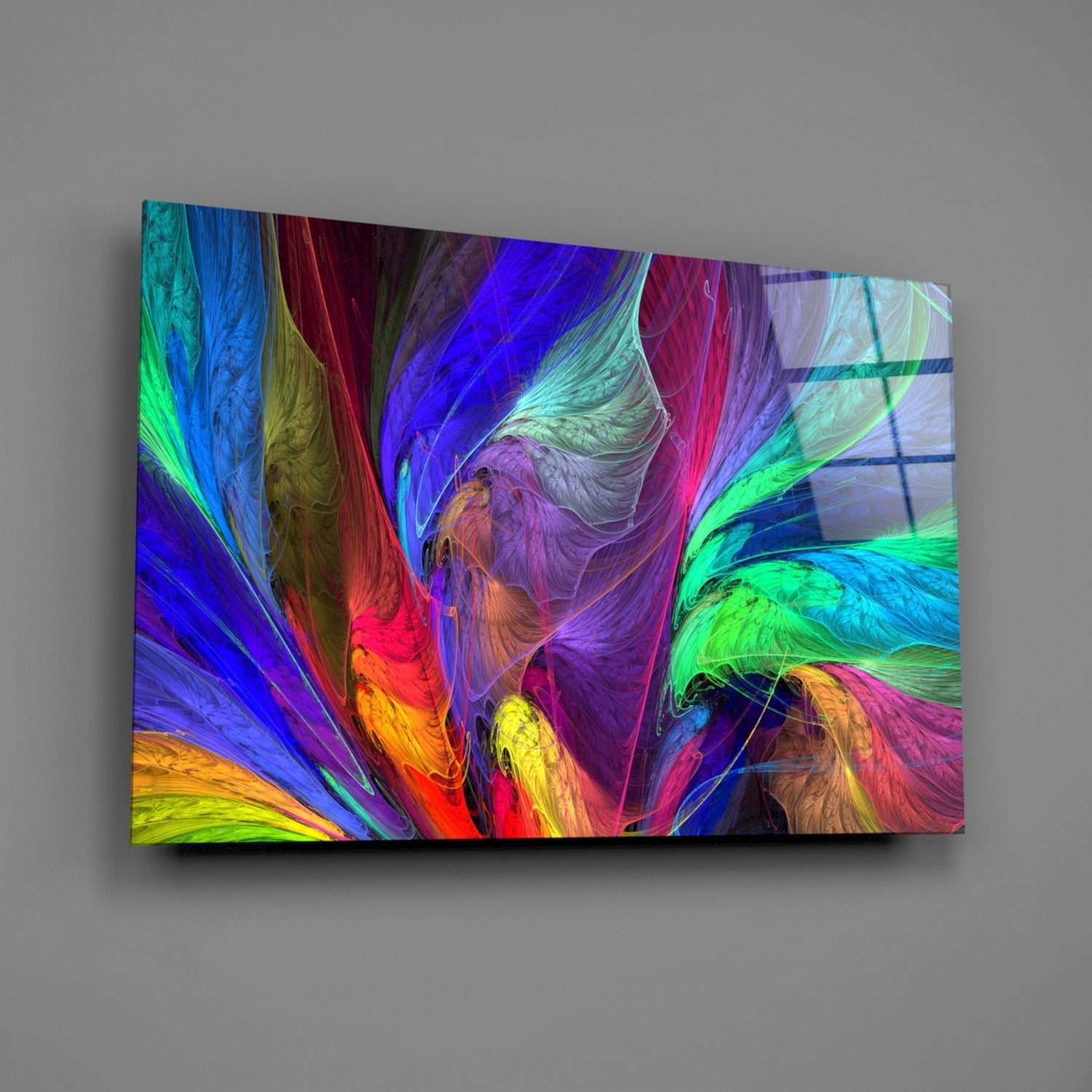 Insigneart USA Insigneart USA Colorful Patterns Glass Wall Art