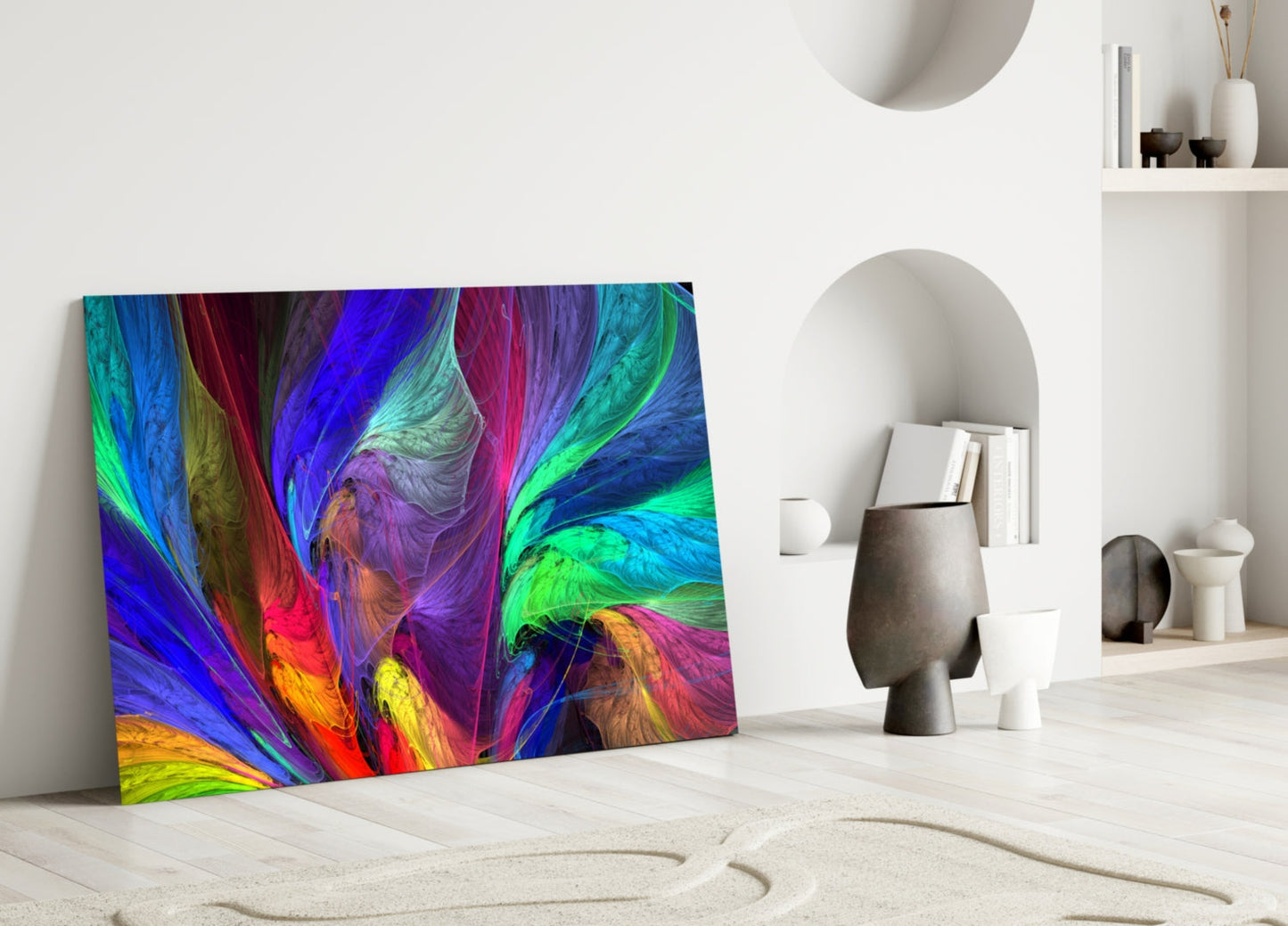 Insigneart USA Insigneart USA Colorful Patterns Glass Wall Art