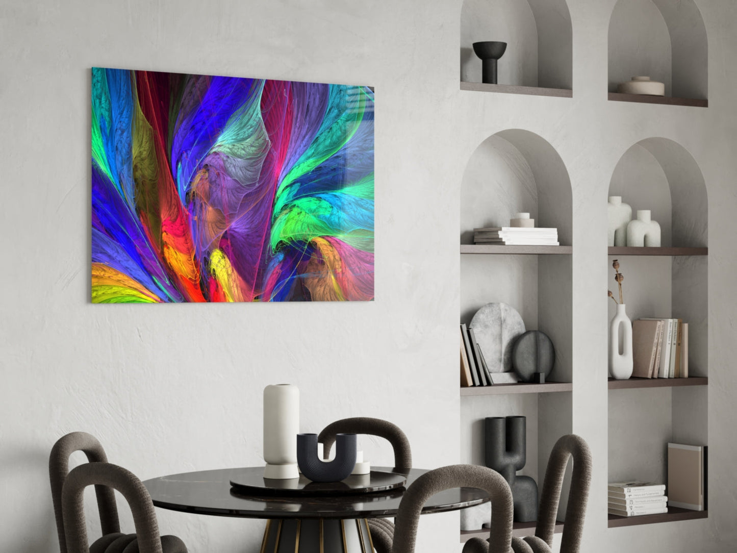Insigneart USA Insigneart USA Colorful Patterns Glass Wall Art