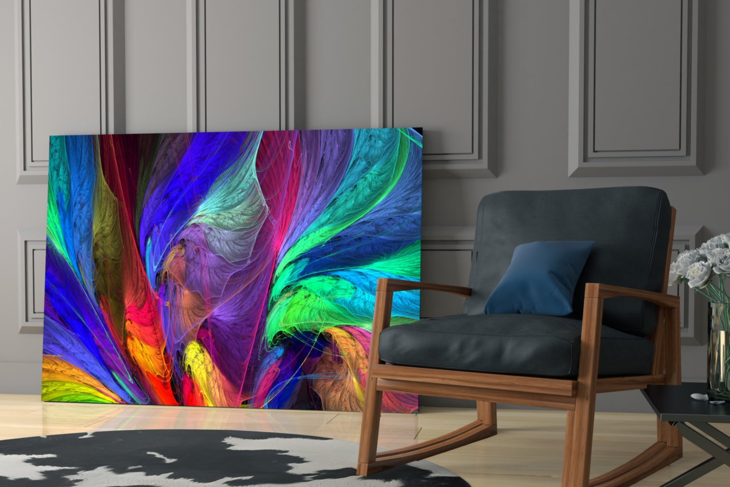 Insigneart USA Insigneart USA Colorful Patterns Glass Wall Art