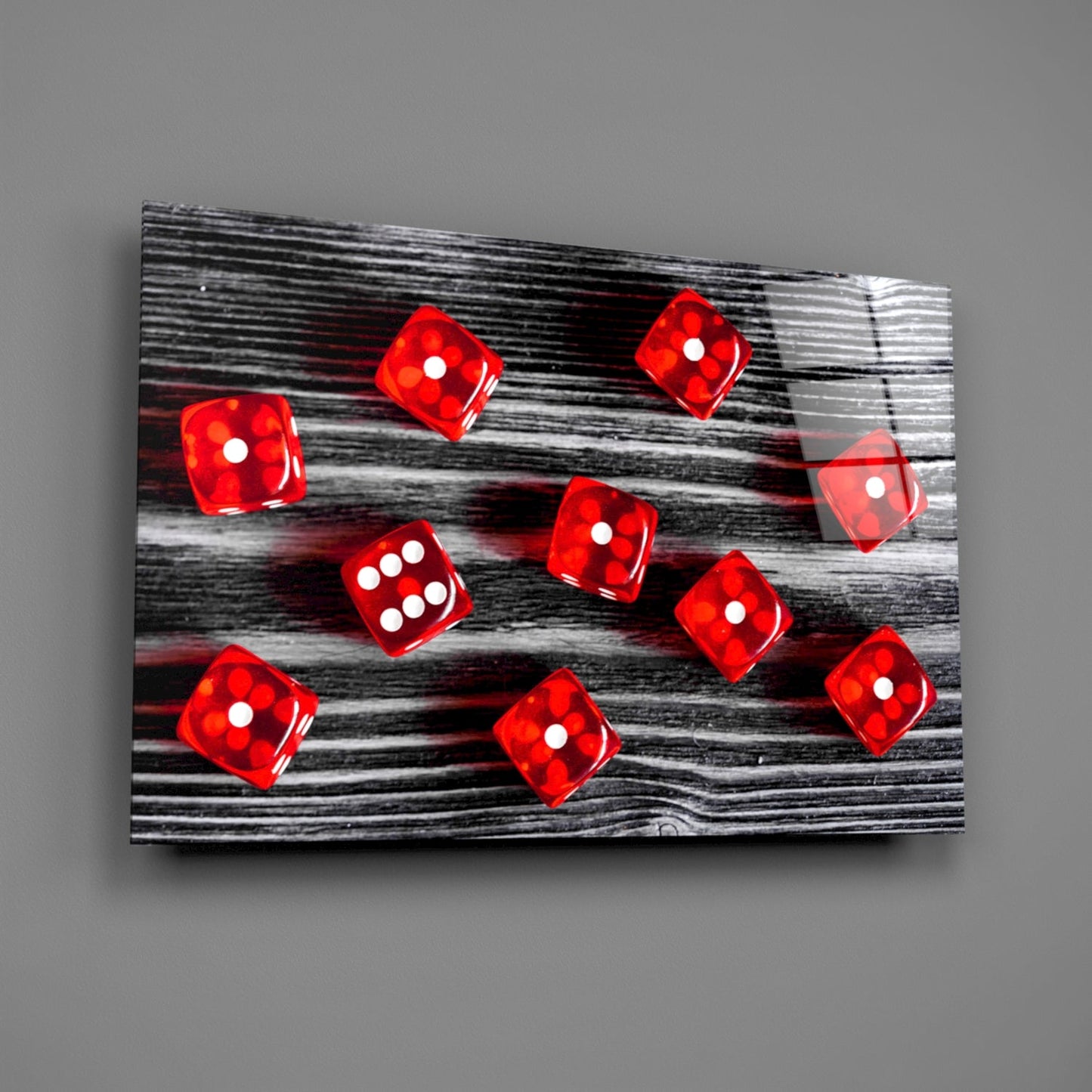 Insigneart USA Insigneart USA Dice Glass Wall Art