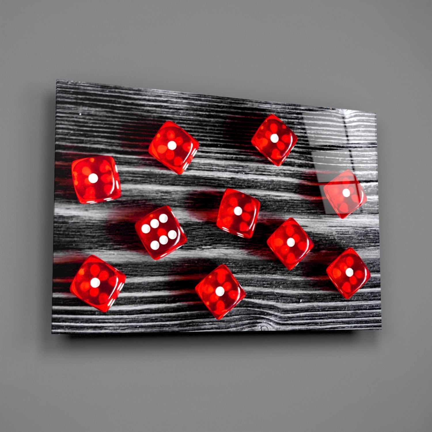Insigneart USA Insigneart USA Dice Glass Wall Art