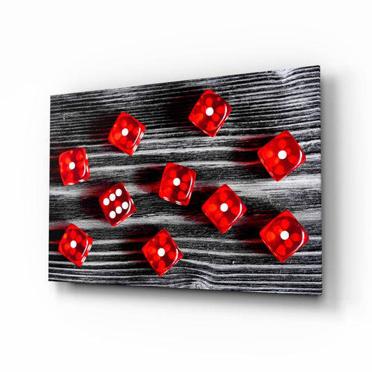 Insigneart USA Insigneart USA Dice Glass Wall Art