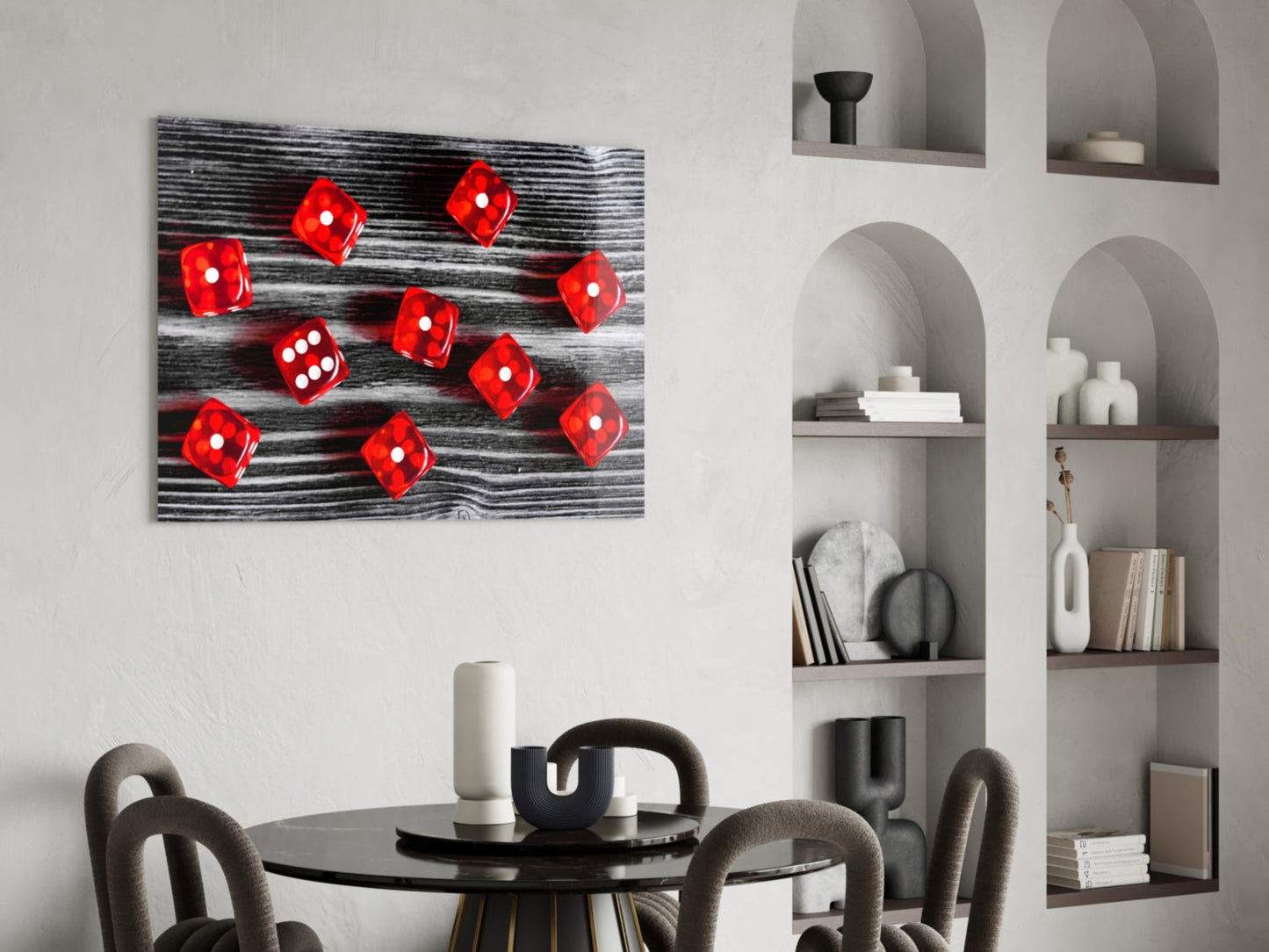 Insigneart USA Insigneart USA Dice Glass Wall Art