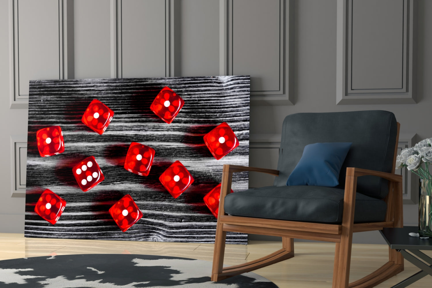 Insigneart USA Insigneart USA Dice Glass Wall Art