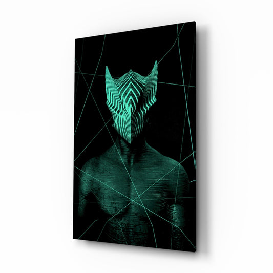 Insigneart USA Insigneart USA Darko Green Glass Wall Art