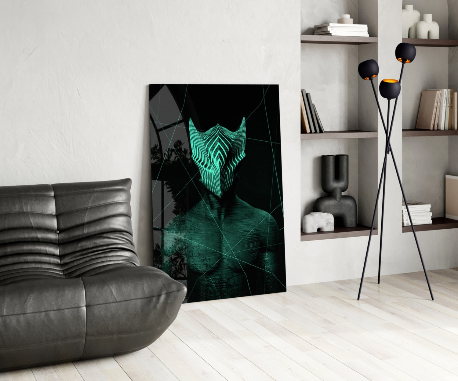 Insigneart USA Insigneart USA Darko Green Glass Wall Art