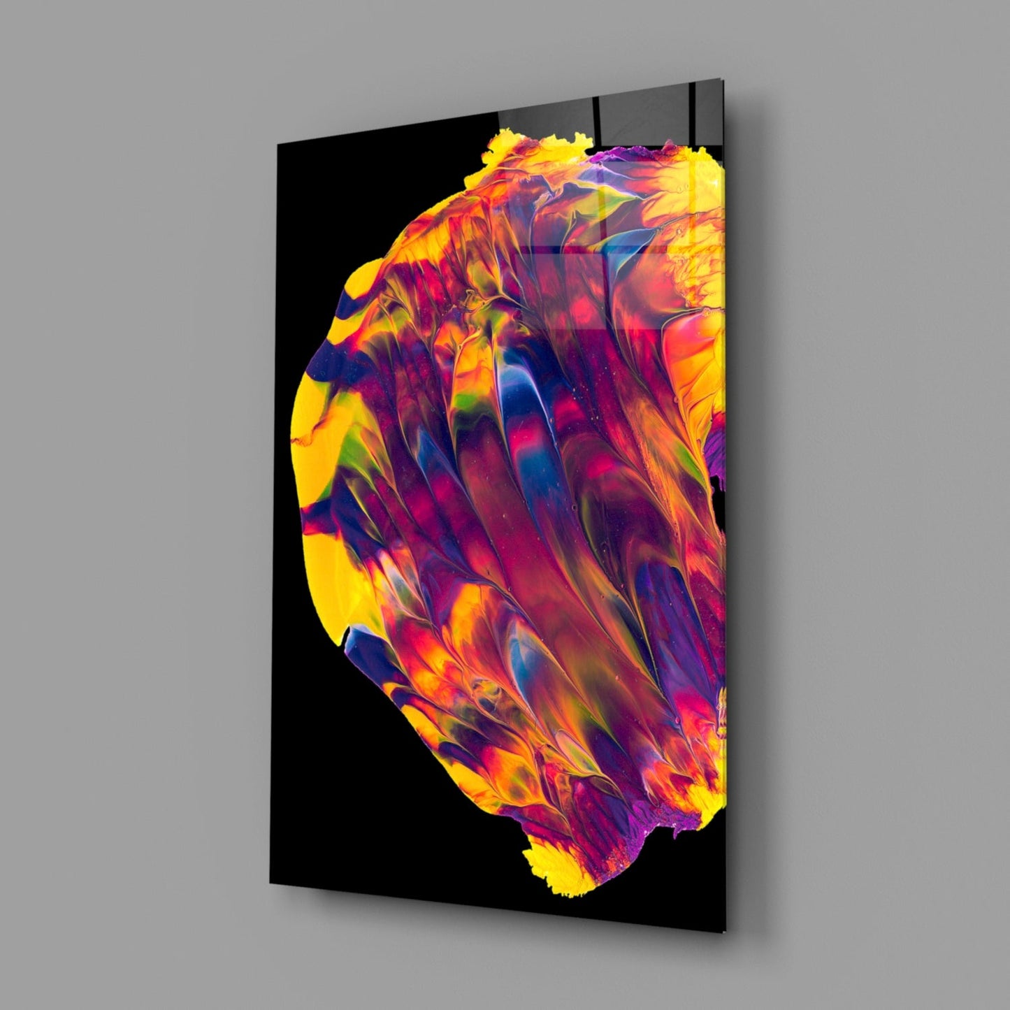 Insigneart USA Insigneart USA Dance of Colors Glass Wall Art