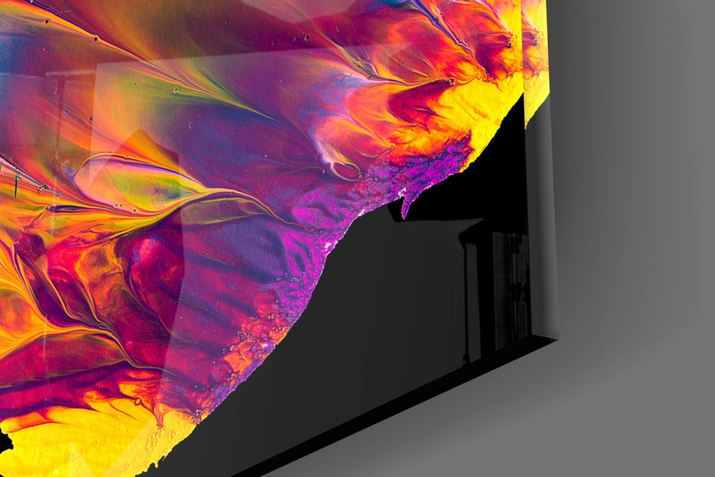 Insigneart USA Insigneart USA Dance of Colors Glass Wall Art