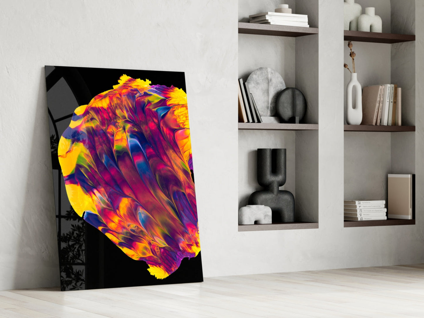 Insigneart USA Insigneart USA Dance of Colors Glass Wall Art