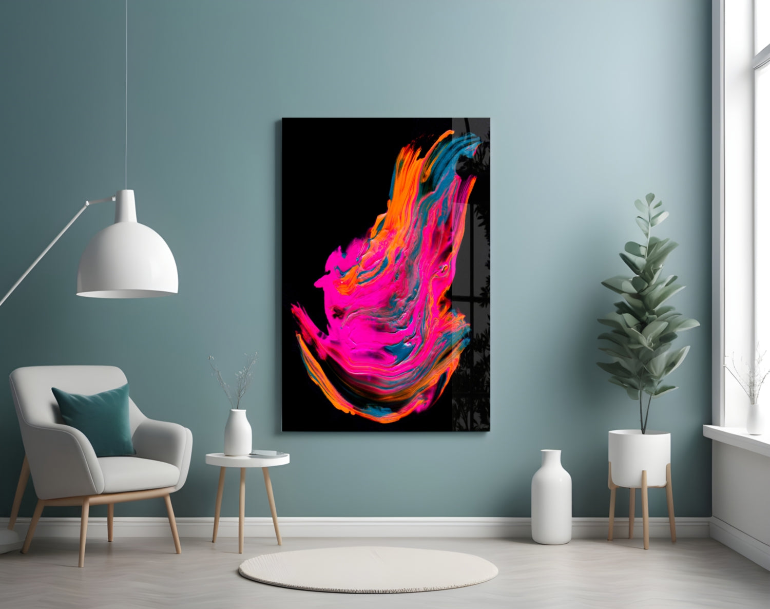 Insigneart USA Insigneart USA Colorful Winged Glass Wall Art