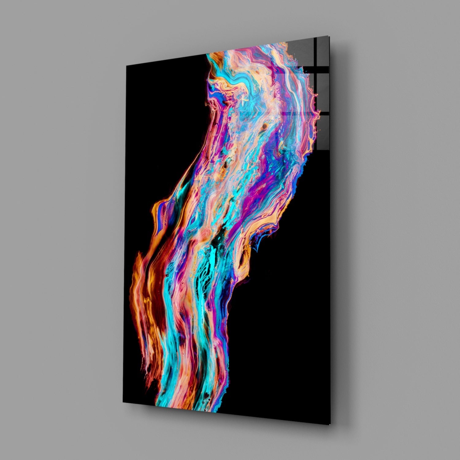 Insigneart USA Insigneart USA Colored Flow Glass Wall Art