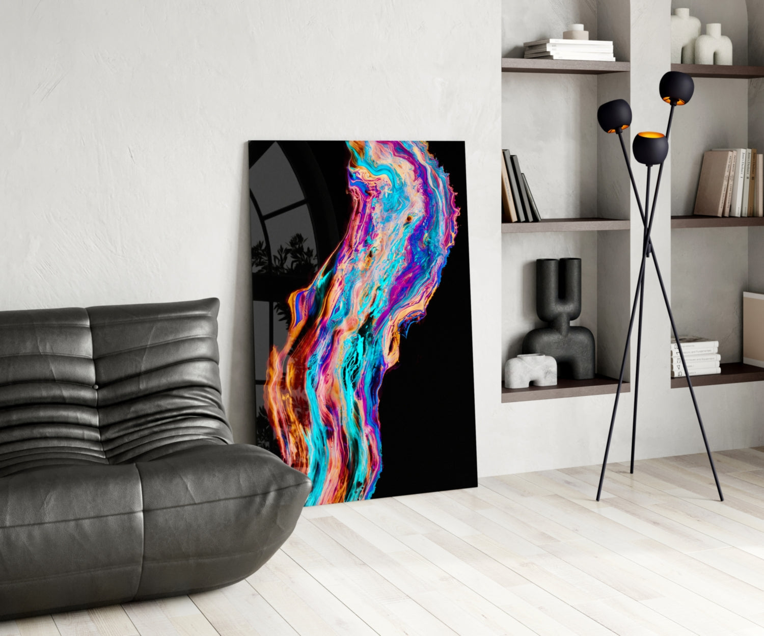 Insigneart USA Insigneart USA Colored Flow Glass Wall Art