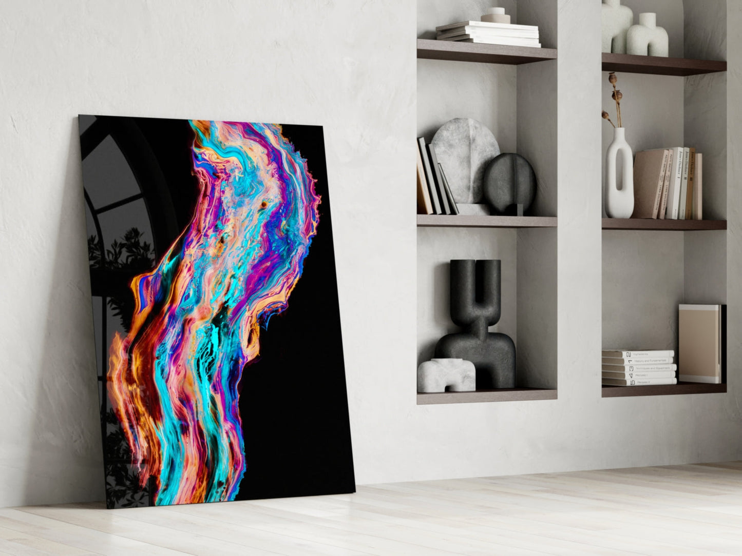 Insigneart USA Insigneart USA Colored Flow Glass Wall Art