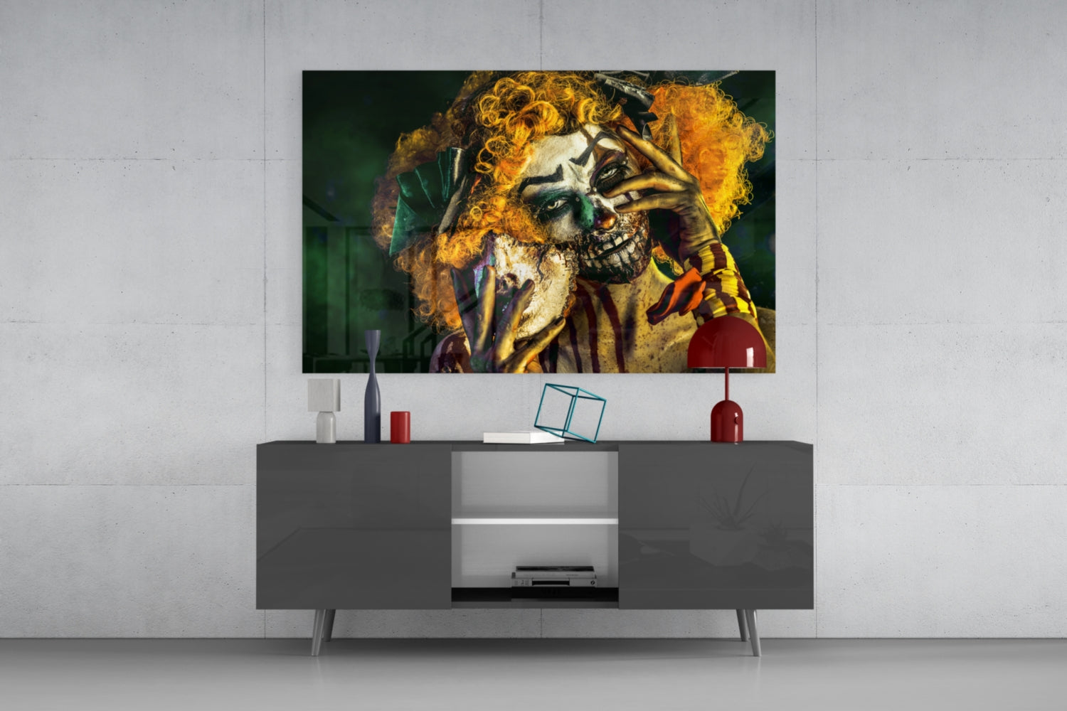 Insigneart USA Insigneart USA Clown Glass Wall Art