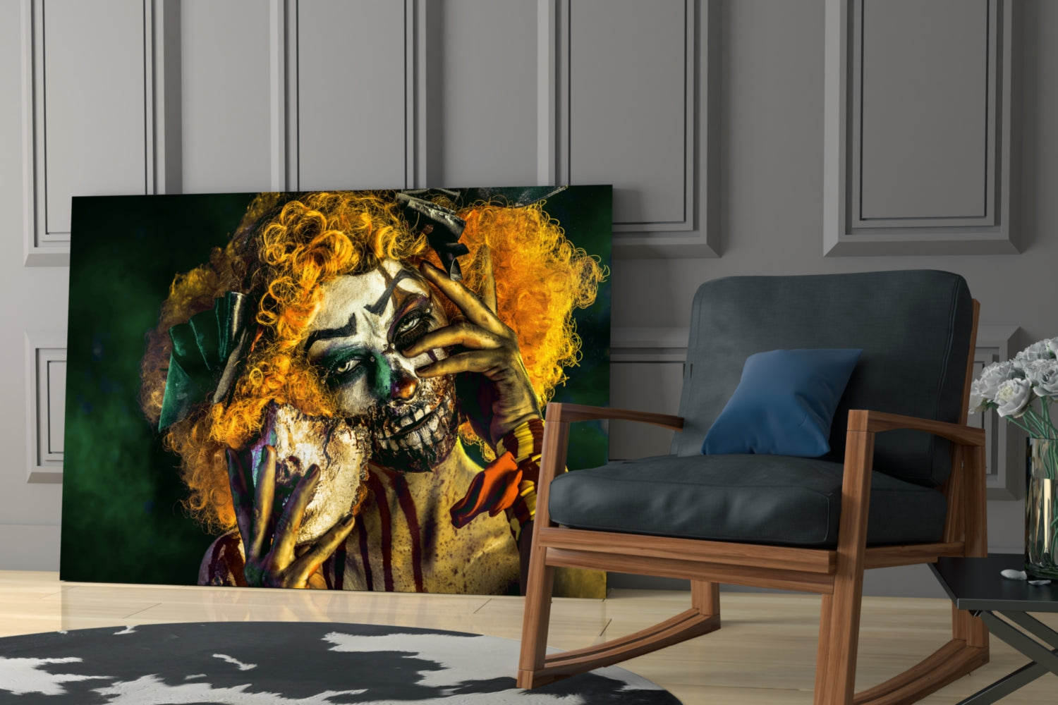 Insigneart USA Insigneart USA Clown Glass Wall Art