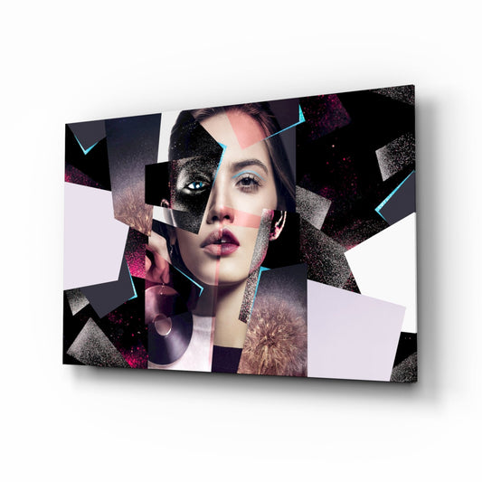 Insigneart USA Insigneart USA Effect Woman Glass Wall Art