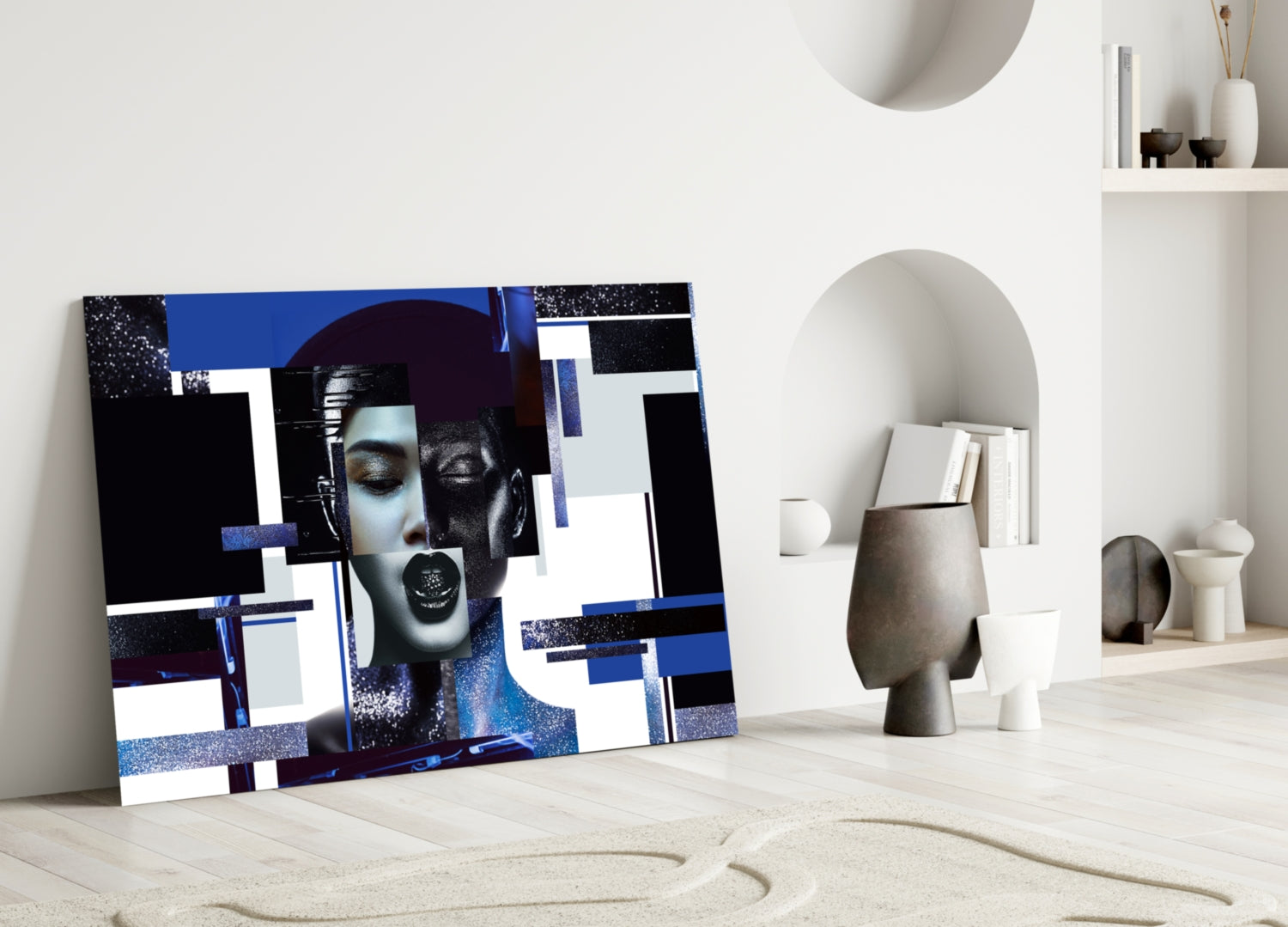 Insigneart USA Insigneart USA Effect Woman Glass Wall Art