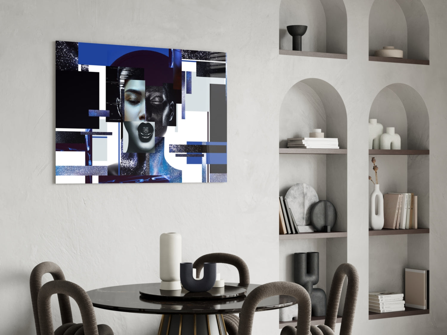 Insigneart USA Insigneart USA Effect Woman Glass Wall Art