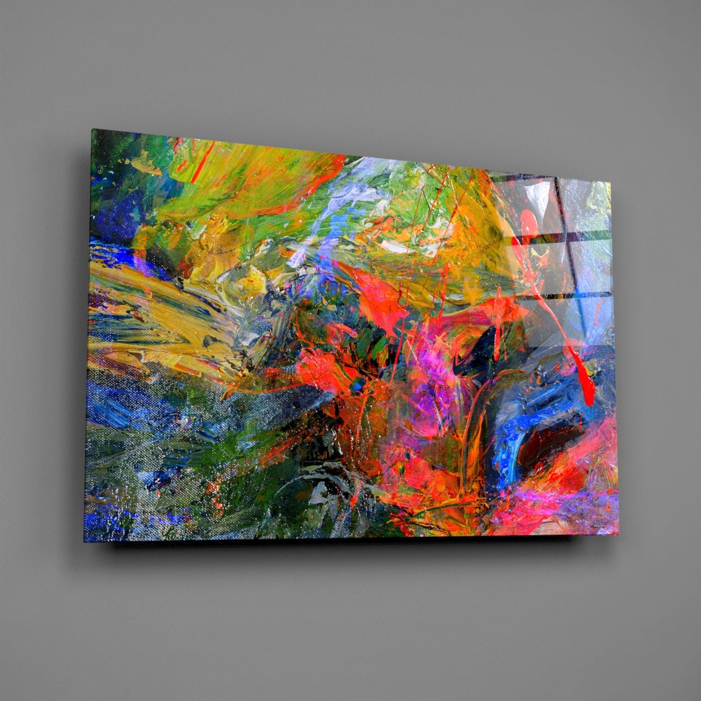 Insigneart USA Insigneart USA Color Explosion Glass Wall Art