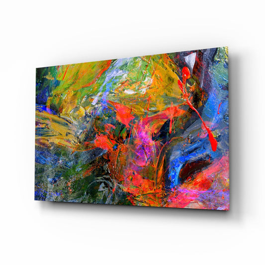 Insigneart USA Insigneart USA Color Explosion Glass Wall Art