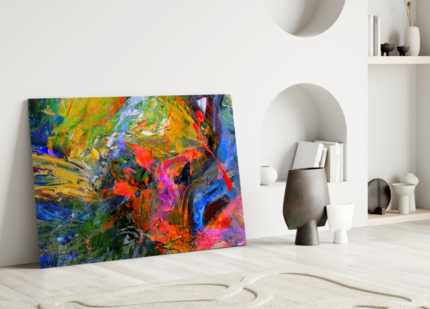 Insigneart USA Insigneart USA Color Explosion Glass Wall Art