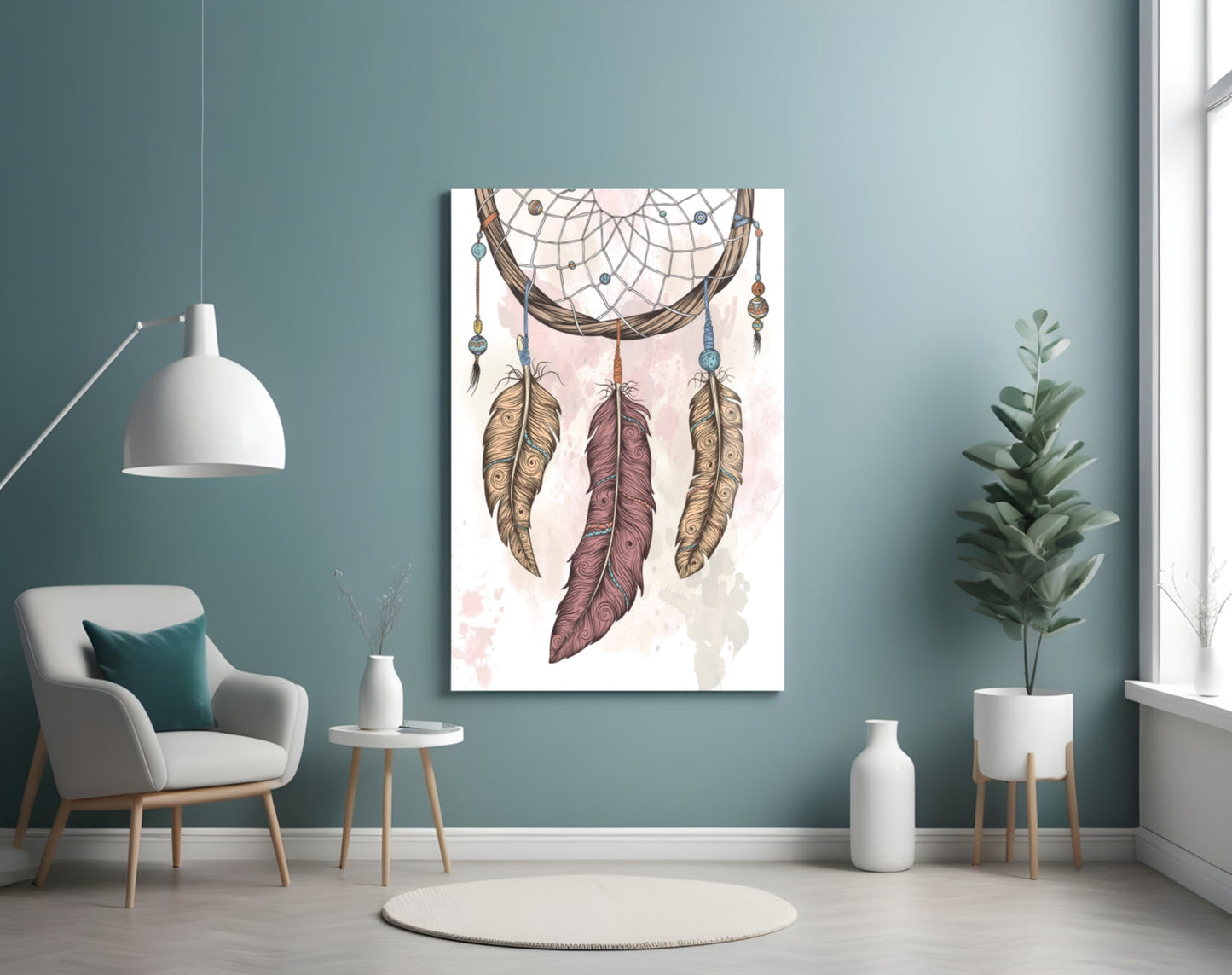Insigneart USA Insigneart USA Dreamcatcher Glass Wall Art