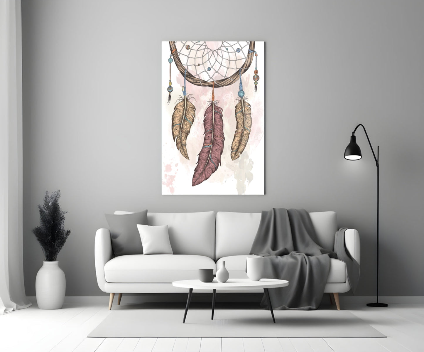 Insigneart USA Insigneart USA Dreamcatcher Glass Wall Art