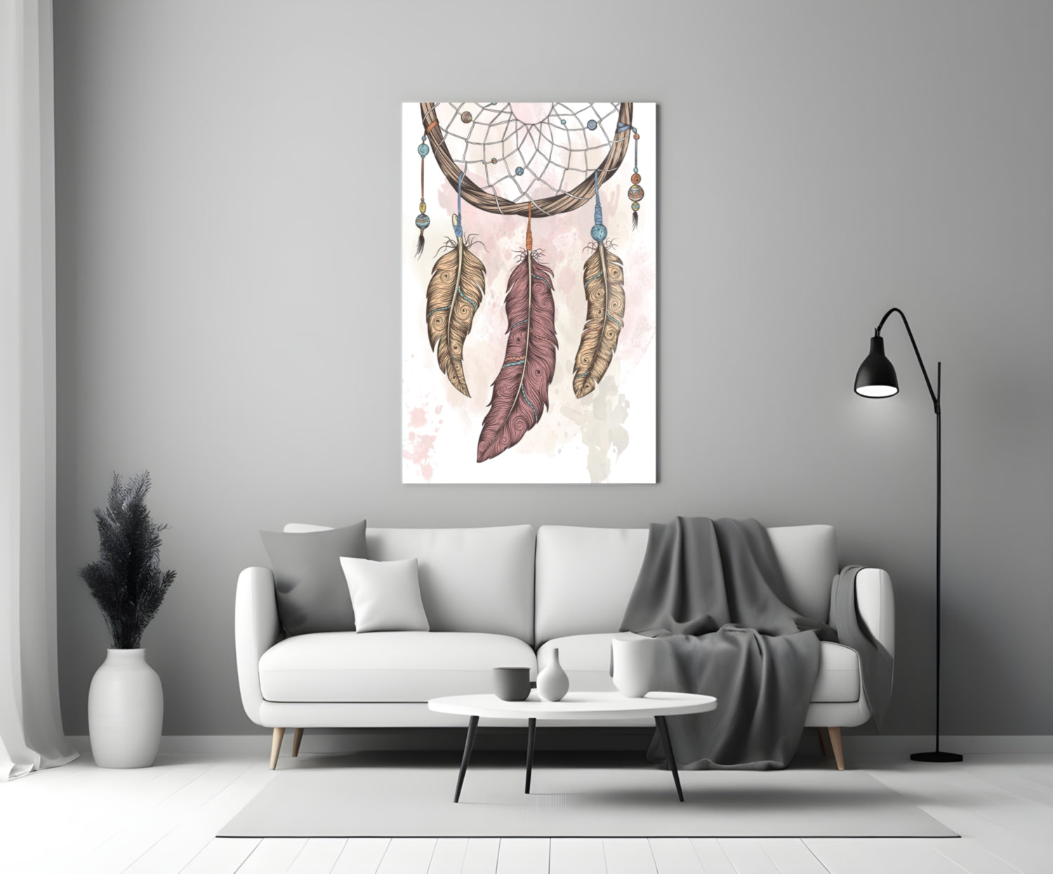 Insigneart USA Insigneart USA Dreamcatcher Glass Wall Art