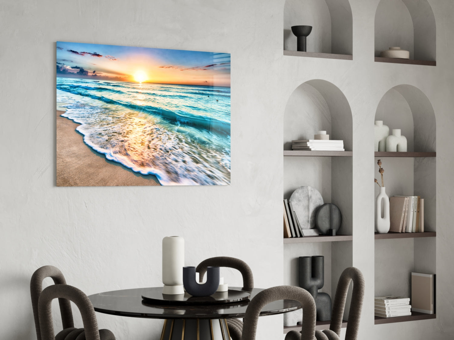 Insigneart USA Insigneart USA Sunset Glass Wall Art