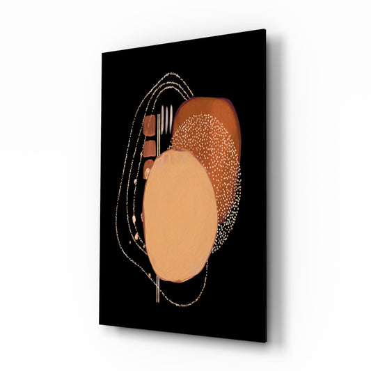 Insigneart USA Insigneart USA Abstract Black Glass Wall Art