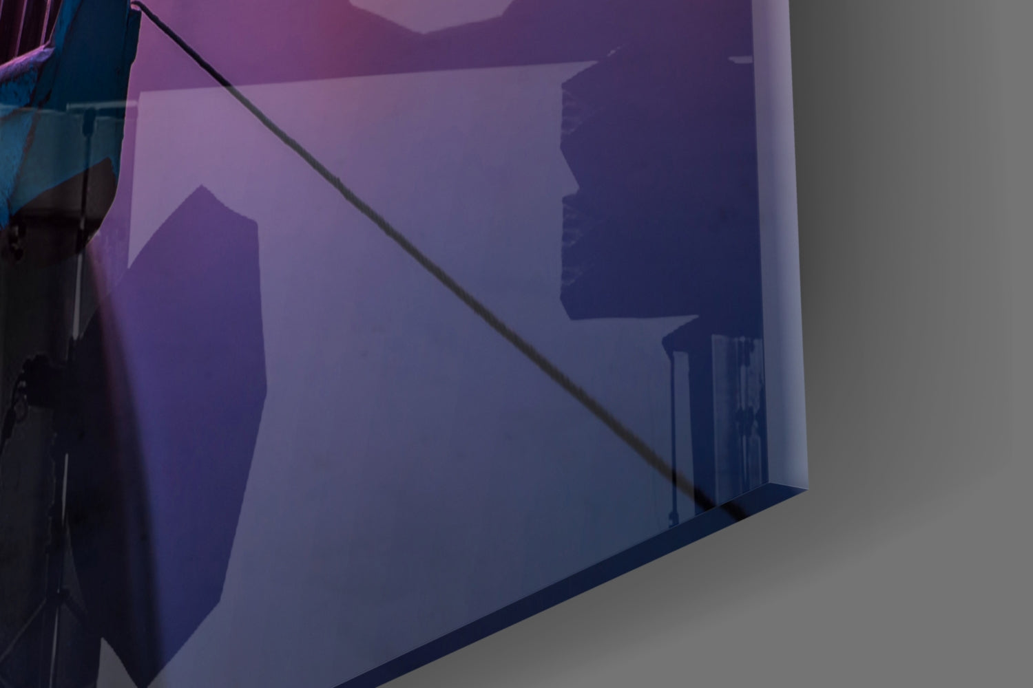 Insigneart USA Insigneart USA Sunset on the Boat Glass Wall Art