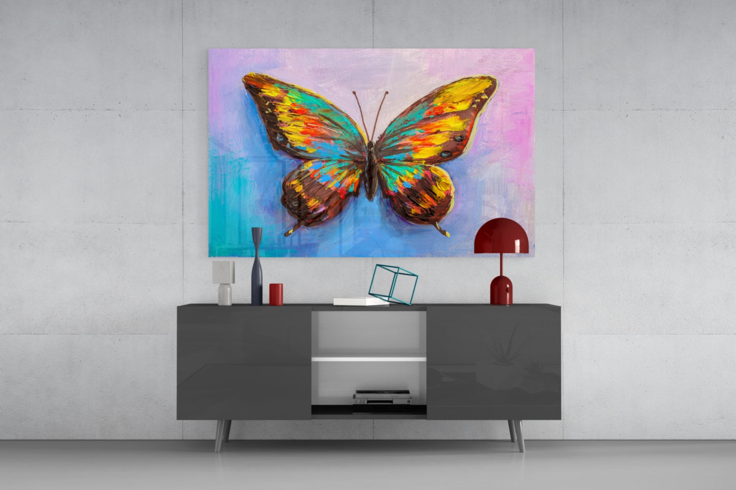 Insigneart USA Insigneart USA Butterfly Glass Wall Art