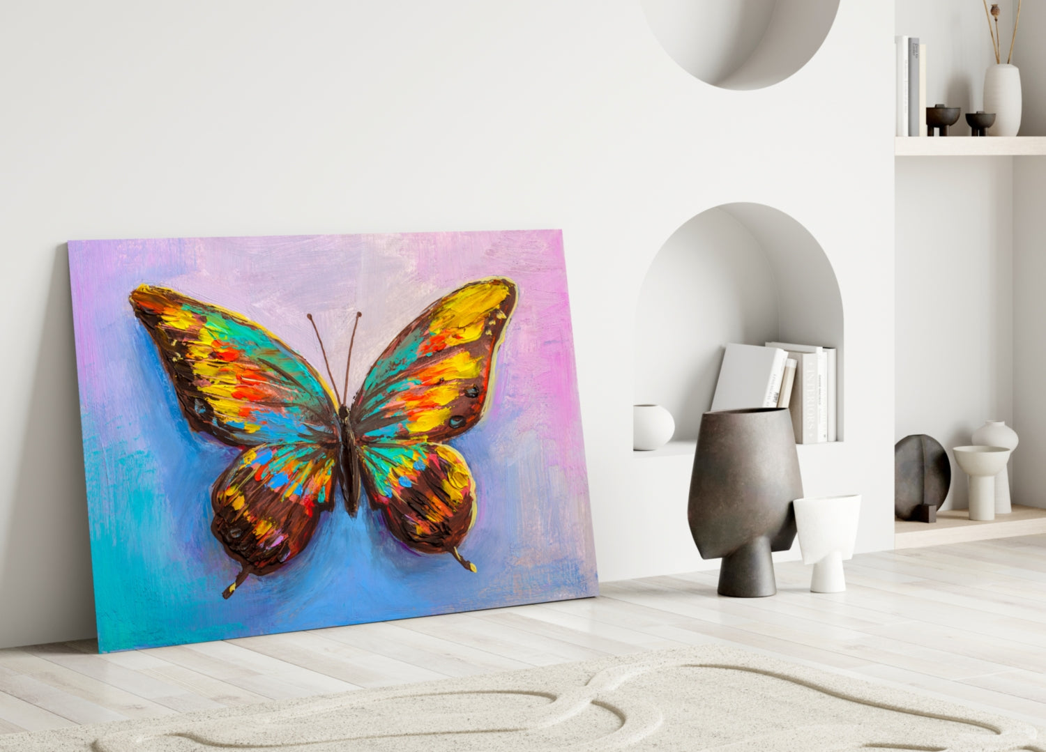 Insigneart USA Insigneart USA Butterfly Glass Wall Art