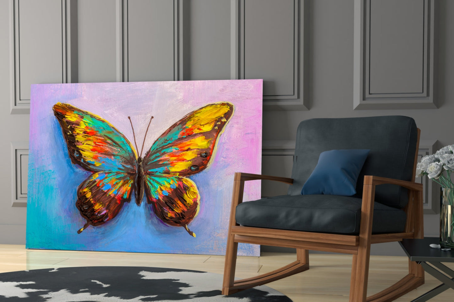 Insigneart USA Insigneart USA Butterfly Glass Wall Art