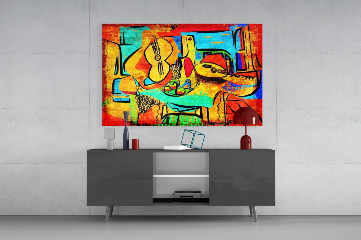 Insigneart USA Insigneart USA Abstract Cello Glass Wall Art