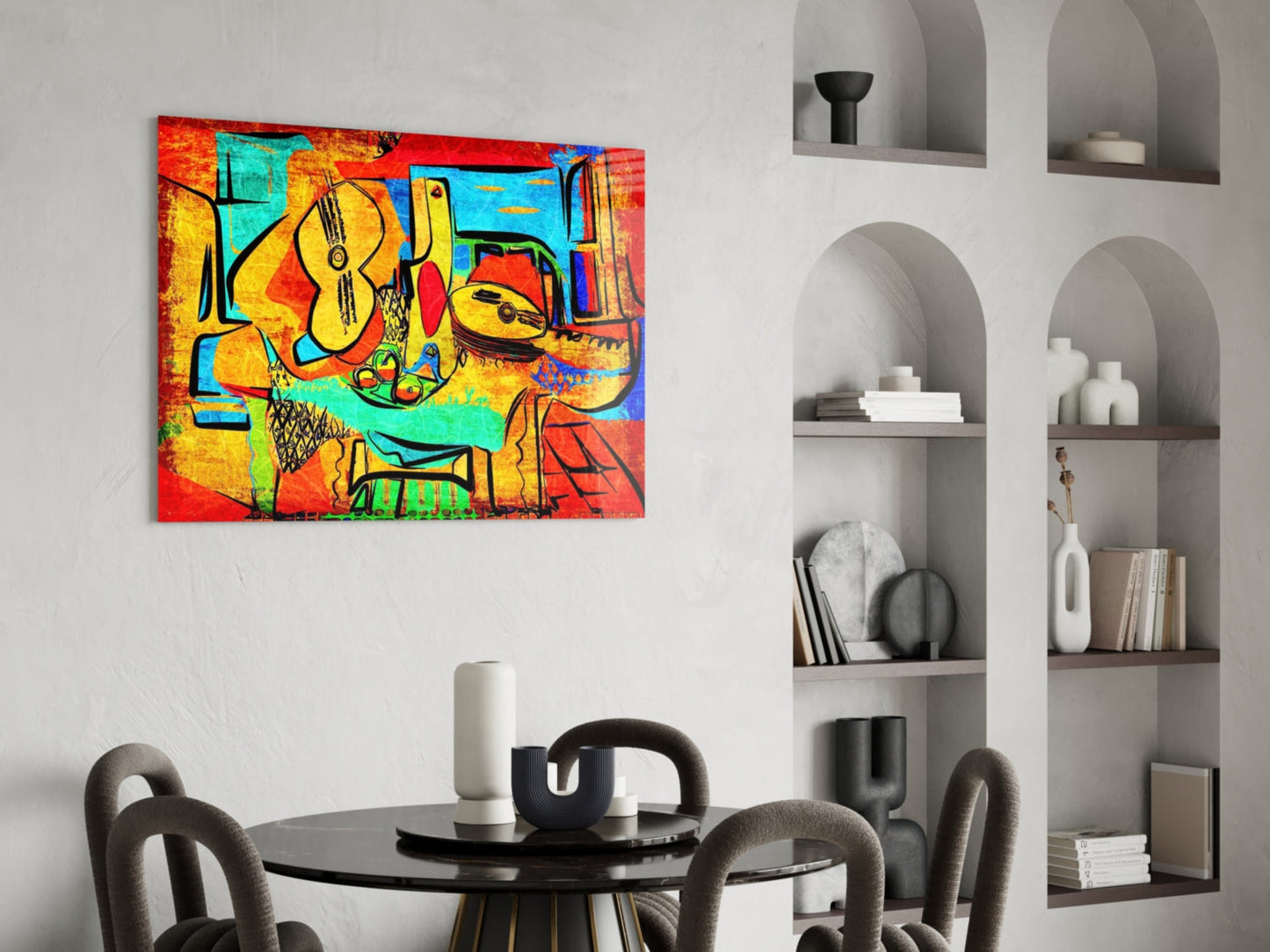 Insigneart USA Insigneart USA Abstract Cello Glass Wall Art