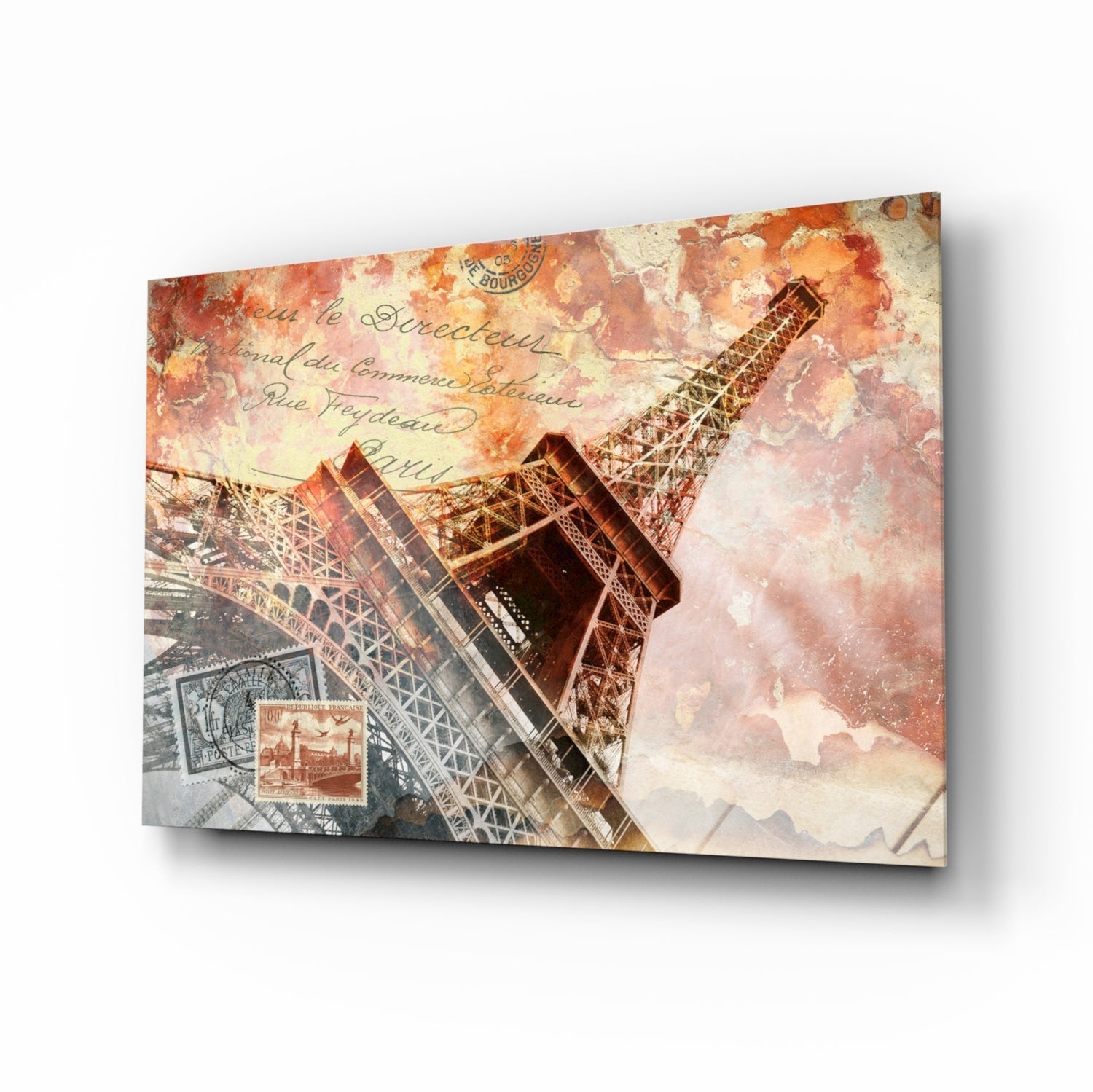 Insigneart USA Insigneart USA Eiffel Glass Wall Art