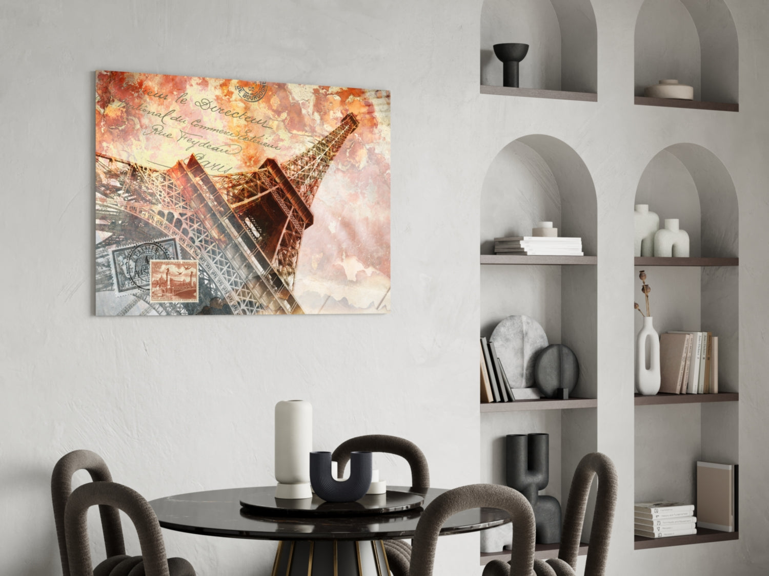 Insigneart USA Insigneart USA Eiffel Glass Wall Art