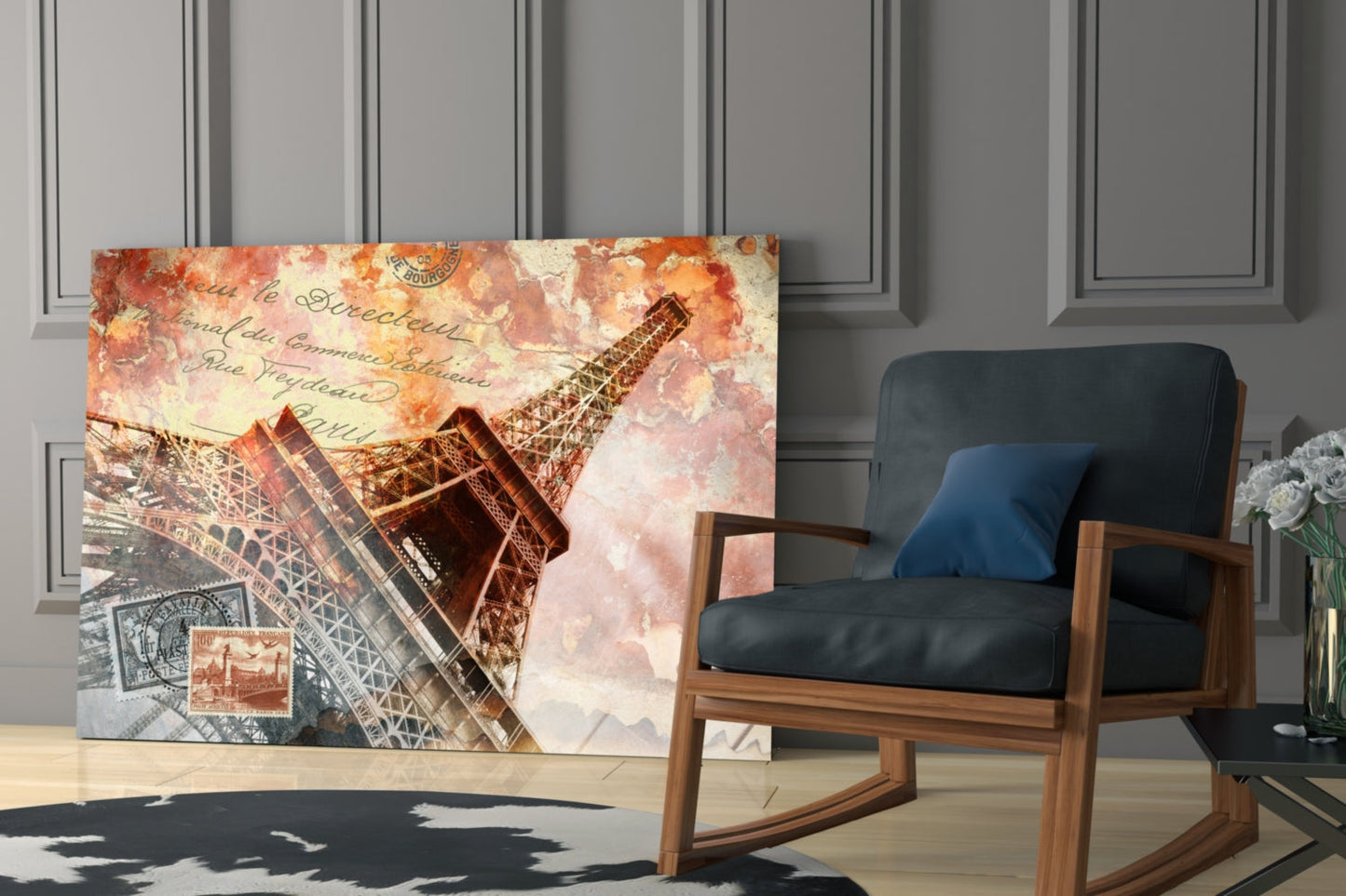 Insigneart USA Insigneart USA Eiffel Glass Wall Art