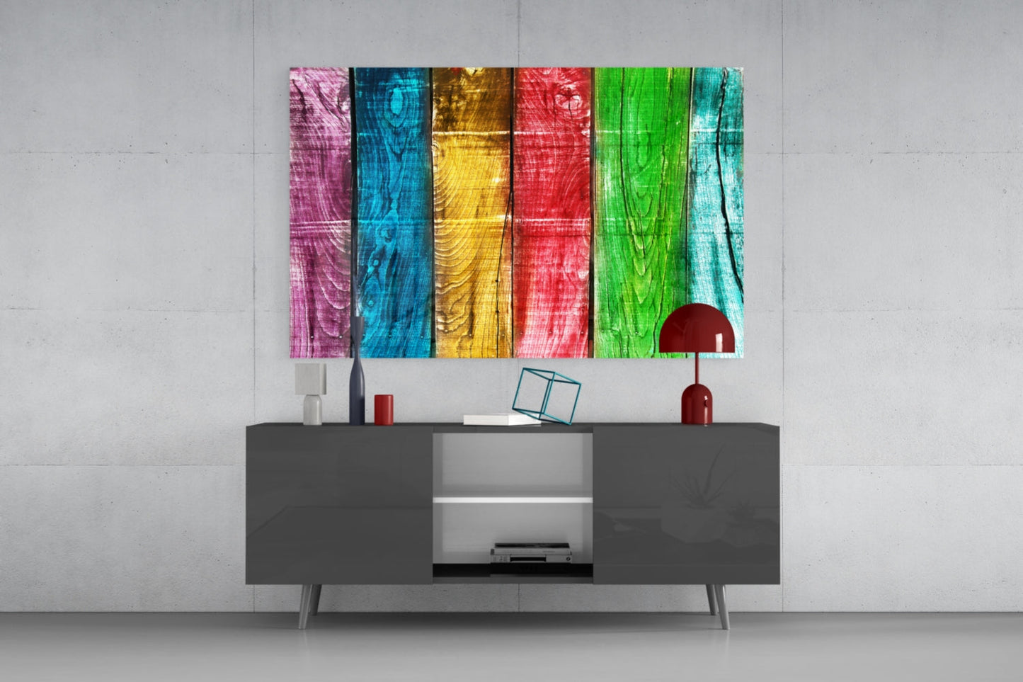 Insigneart USA Insigneart USA Colored Wood Glass Wall Art