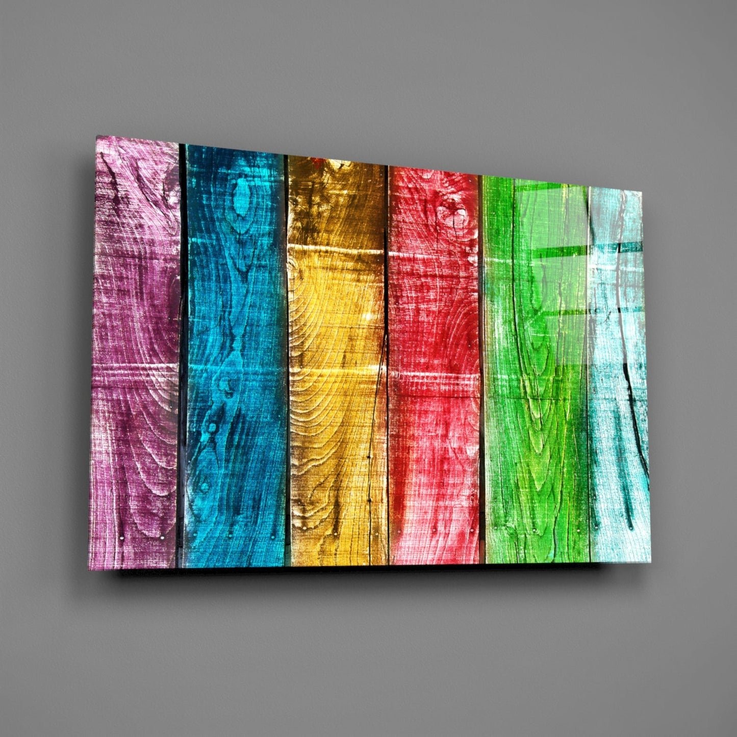 Insigneart USA Insigneart USA Colored Wood Glass Wall Art
