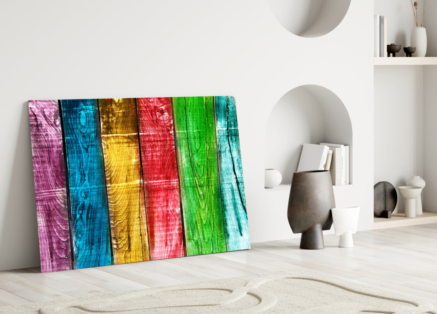 Insigneart USA Insigneart USA Colored Wood Glass Wall Art