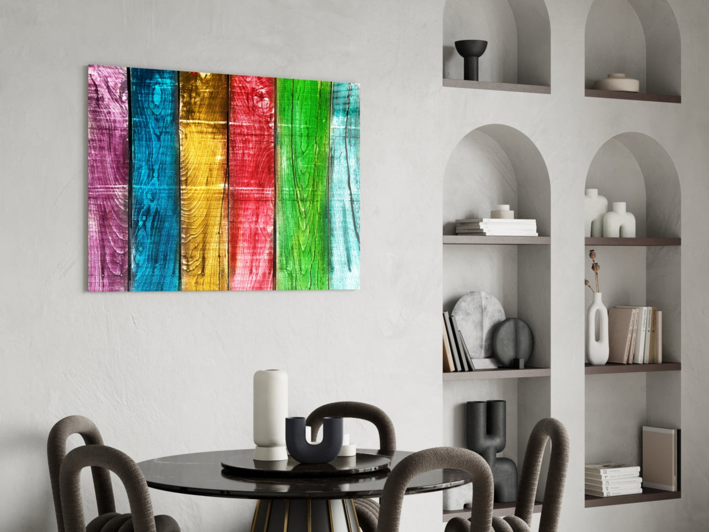 Insigneart USA Insigneart USA Colored Wood Glass Wall Art