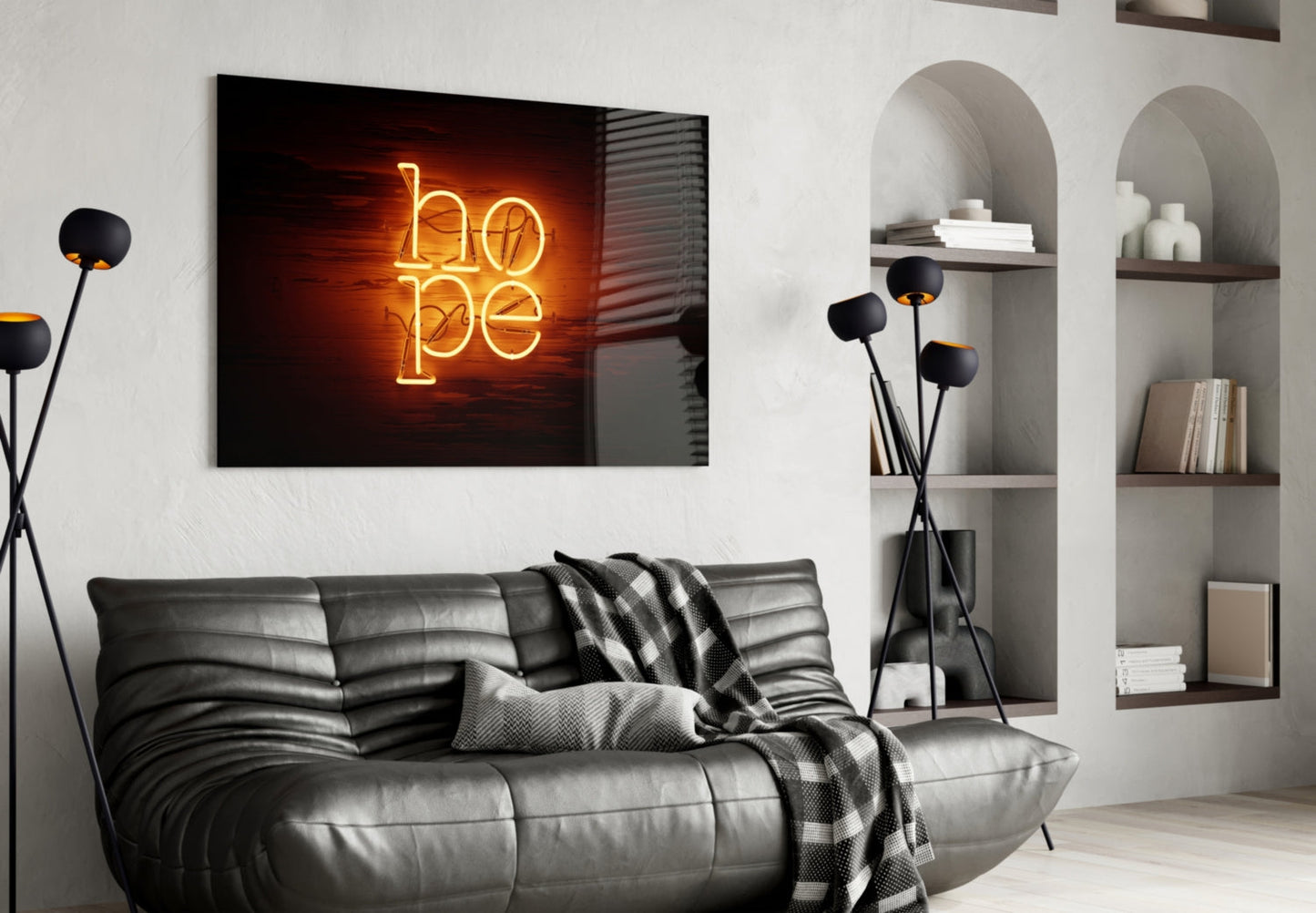 Insigneart USA Insigneart USA “Hope” Glass Wall Art