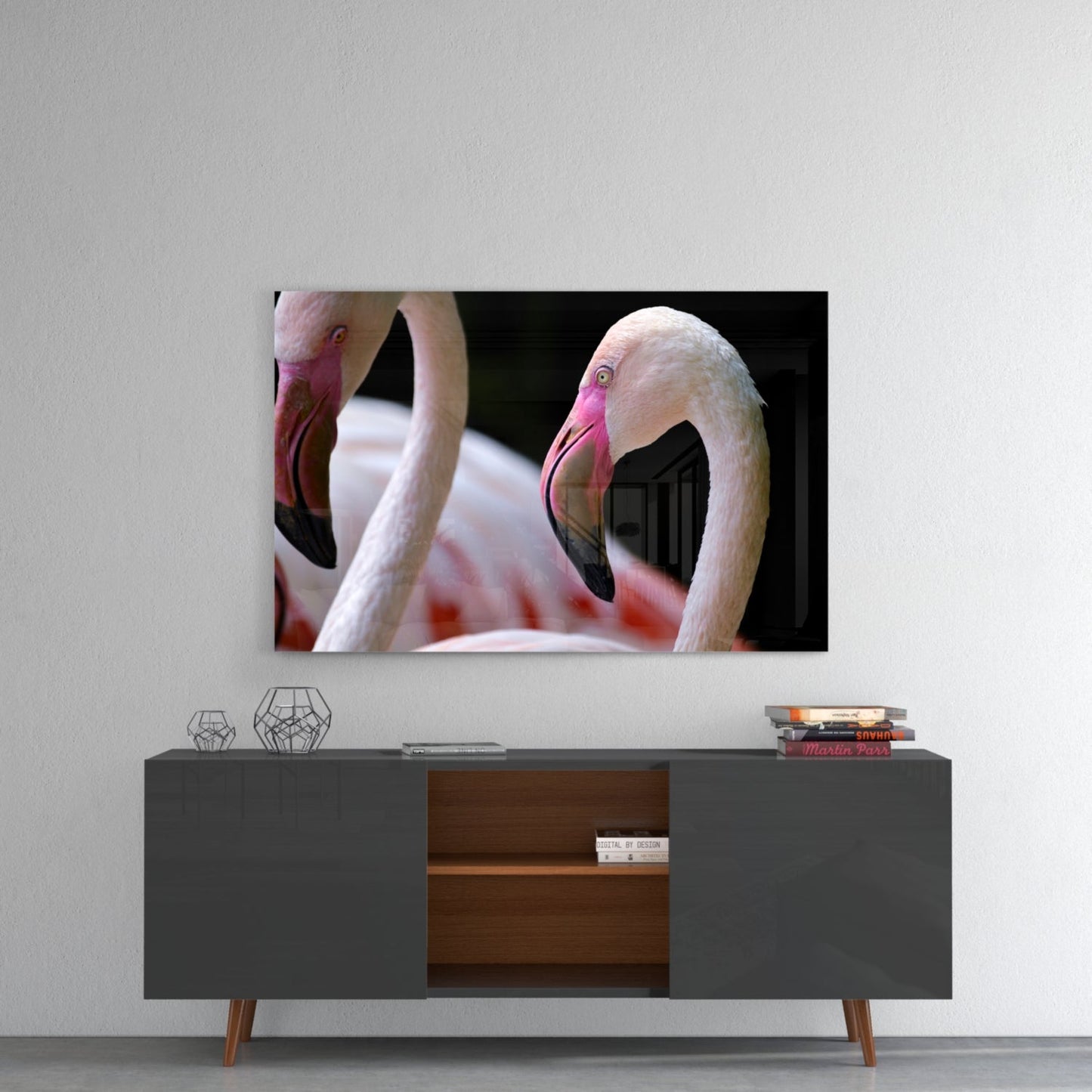 Insigneart USA Insigneart USA Flamingo Glass Wall Art