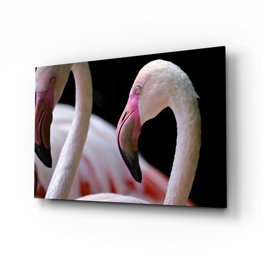 Insigneart USA Insigneart USA Flamingo Glass Wall Art