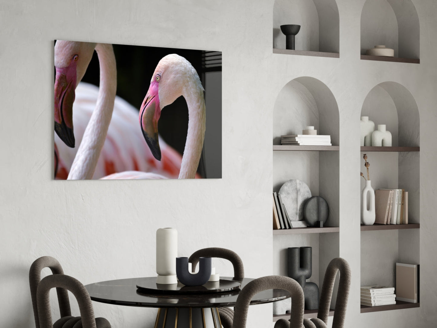 Insigneart USA Insigneart USA Flamingo Glass Wall Art