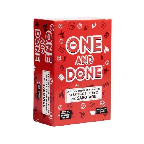 ToyShnip ToyShnip One And Done Word Guessing Party Game