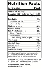 Original Grass Fed & Finished Beef Biltong